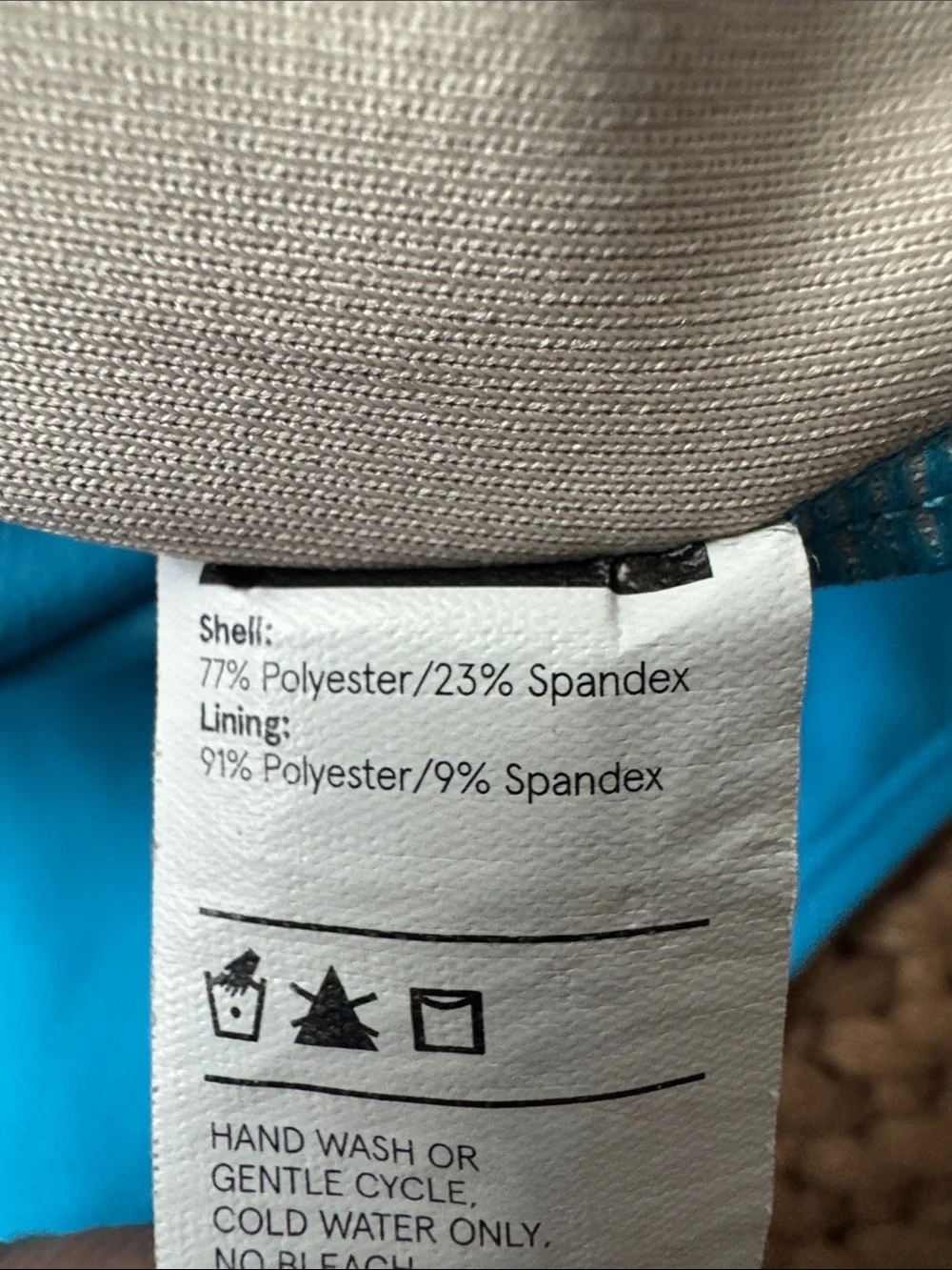Jo + Jax Girls High Neck Leotard in Blue Size Youth Extra Large YXL 13